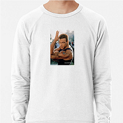 Jean-Claude Van Damme's breakout role was in Bloodsport Jean Claude Van Damme Sweatshirts