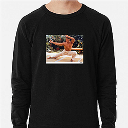 Jean-Claude Van Damme is known for his action films Jean Claude Van Damme Sweatshirts