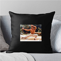 Jean-Claude Van Damme is known for his action films Jean Claude Van Damme Pillows Cover