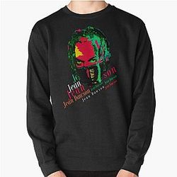 Jean Pixel Bath Pullover Sweatshirt