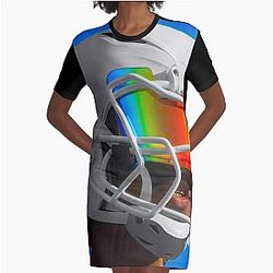 Jean Dawson - Pixel Bath Graphic T-Shirt Dress