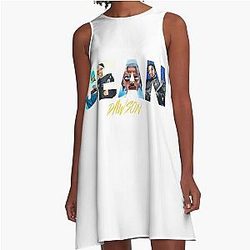 Jean Dawson T Shirt  Sticker A-Line Dress