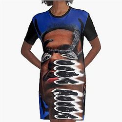 Jean Dawson - Ooga Booga Graphic T-Shirt Dress