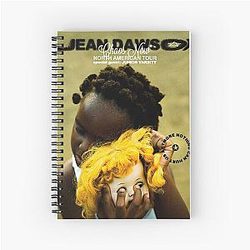 North American of Two Jean THREE Four Spiral Notebook