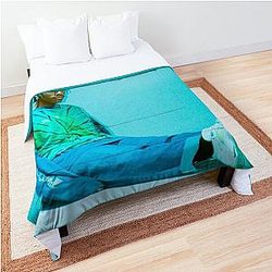 Sitting Jean Dawson Comforter