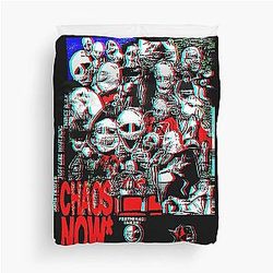 Chaos Now of Two Jean THREE Four Duvet Cover