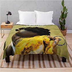 North American of Two Jean THREE Four Throw Blanket