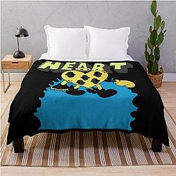 Heart Jean Dawson Throw Blanket