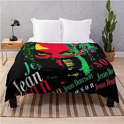 Jean Pixel Bath Throw Blanket