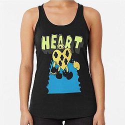 Heart Jean Dawson Racerback Tank Top