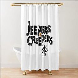 Jeepers Creepers Halloween Shower Curtain