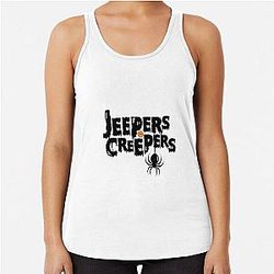 Jeepers Creepers Racerback Tank Top