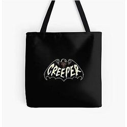 Jeepers Creepers Print Tote Bag