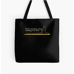 Jeepers Creepers Something in Fear All Over Print Tote Bag