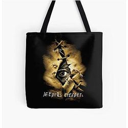 Jeepers Creepers All Over Print Tote Bag