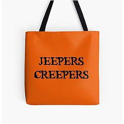 Jeepers Creepers All Over Print Tote Bag