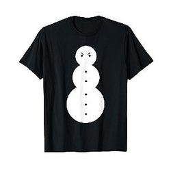 Jeezy Funny Angry Snowman T-Shirt
