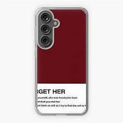Forget Her Jeff Buckley Lyrics Pantone Samsung Galaxy Soft Case