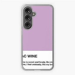 Jeff Buckley Lilac Wine Lyrics Pantone Samsung Galaxy Soft Case