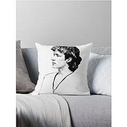 Jeff Buckley Throw Pillow
