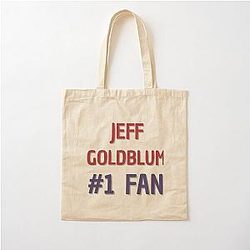 Jeff Goldblum - 1 Fan Cotton Tote Bag