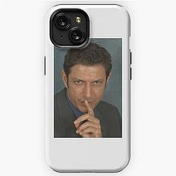 Jeff Goldblum Shh iPhone Tough Case