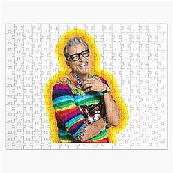 Jeff Goldblum of Happiness Jigsaw Puzzle
