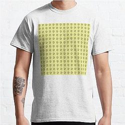 Jeff Goldblum Pattern Gold Classic T-Shirt