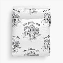 Jeff Goldblum - The Goldblum Girls Duvet Cover