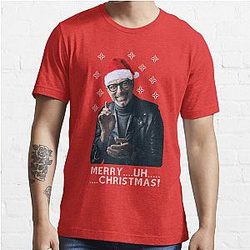 Jeff Goldblum Merry Uh Christmas Essential T-Shirt