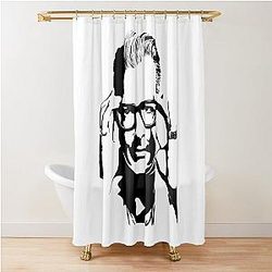 Jeff Goldblum Face Shower Curtain