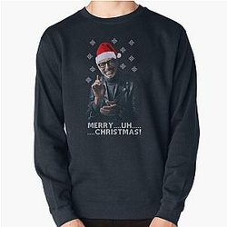 Jeff Goldblum Merry Uh Christmas Pullover Sweatshirt