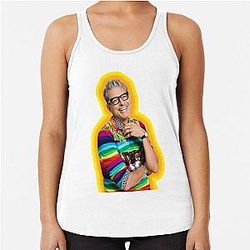 Jeff Goldblum of Happiness Racerback Tank Top