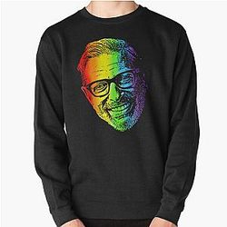 Rainbow Jeff Goldblum Pullover Sweatshirt