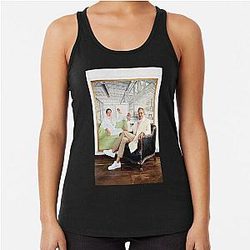 Jeff Goldblum Painting Racerback Tank Top