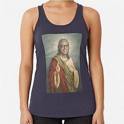Jeff Goldblum (Jesus) Racerback Tank Top