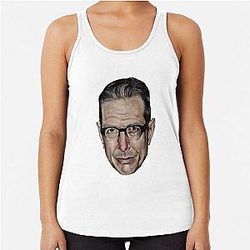 Jeff Goldblum Blush Racerback Tank Top