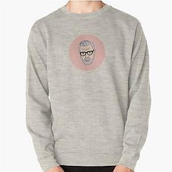 JEFF GOLDBLUM pink sticker Pullover Sweatshirt
