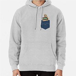 Pocket Jeff Goldblum  Pullover Hoodie