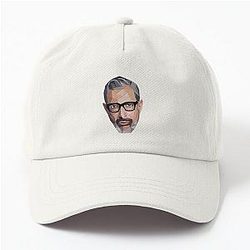 Jeff Goldblum lowpoly 2dart Dad Hat