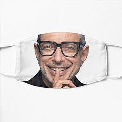 Jeff Goldblum Funny Flat Mask