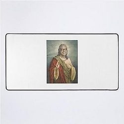 Jeff Goldblum (Jesus) Desk Mat