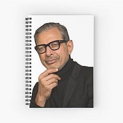 Jeff Goldblum Spiral Notebook