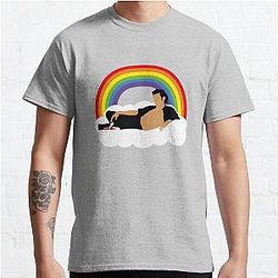 Jeff Goldblum On A Rainbow Cloud Classic T-Shirt