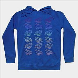 Jelly Roll Hoodies - Rainbow Roll Hoodie TP2509