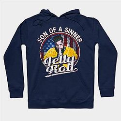 Jelly Roll Hoodies - Classic American Rapper Funny Gifts Hoodie TP2509
