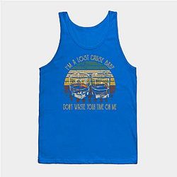 Jelly Roll Tank Tops - I'm A Lost Cause Baby, Don't Waste Your Time On Me Boot Deserts Cowboy And Hats Tank Top TP2509