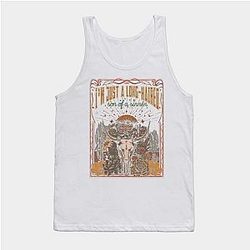Jelly Roll Tank Tops - Classic I'm Just A Long Haired Son Of A Sinner Men Women Tank Top TP2509