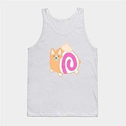 Jelly Roll Tank Tops - Corgi Jelly Roll Tank Top TP2509