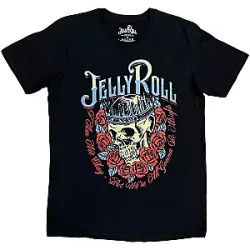 Skull Rose KL2901 Jelly Roll T-Shirts